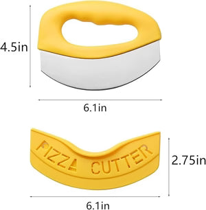 Mezzaluna Chopper Pizza Cutter 30 Days Replacement Warranty