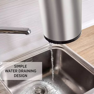 Stainless Steel Rotating Storage Bucket 30 Days Replacement Warranty