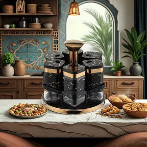360° Rotating Spice Carousel Rack Ⓢ