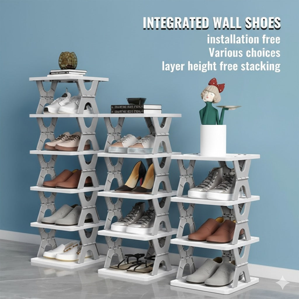 Modular Stackable Shoe Rack