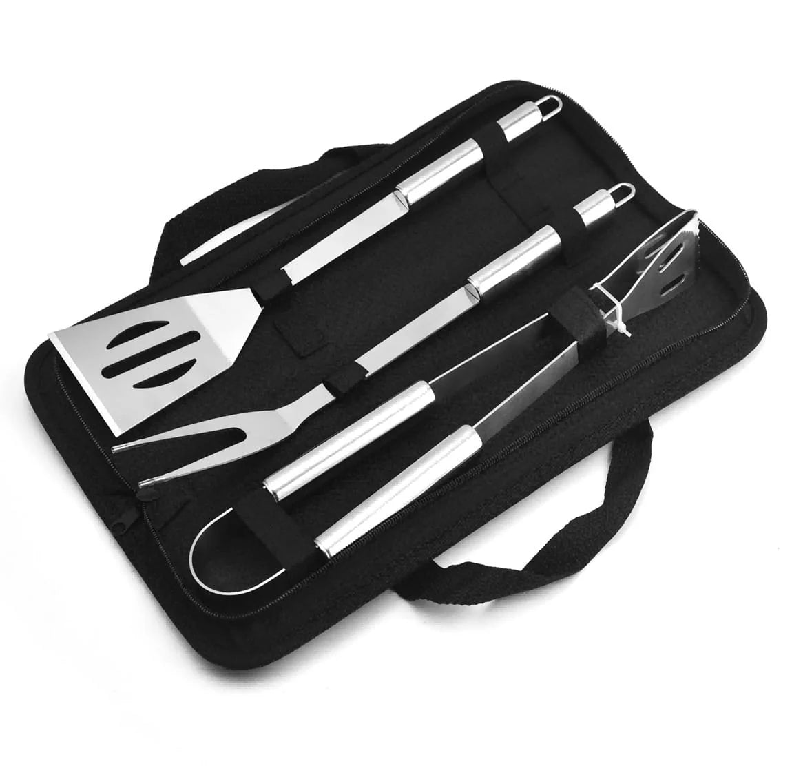 Compact BBQ Grill Tool Set