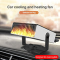 Car Heater Portable Car Heater Defrost Heater 180-degree Rotation Car Heater & Cooling Fan 2 In 1 Fast Heating Low Noise