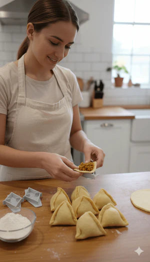 Triangle Samosa Dumpling Dough Mold Maker Set